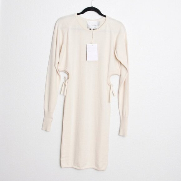 NWT Birgitte Herskind Dawn Cutout Organic Wool & Organic Cotton Sweater Dress XS - Picture 3 of 14
